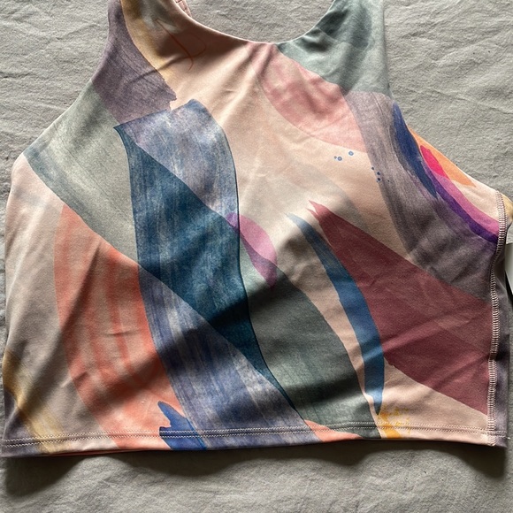 Athleta Conscious Crop d-dd Watercolor - Picture 4 of 9